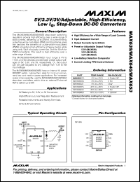 Click here to download MAX640CSA-T Datasheet