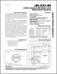 Click here to download MAX518BESA-T Datasheet