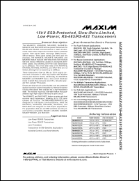 Click here to download MAX491ECSD-T Datasheet