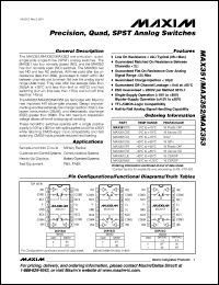 Click here to download MAX351ESE-T Datasheet