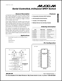 Click here to download MAX335EUG-T Datasheet