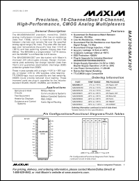 Click here to download MAX306CWI+ Datasheet