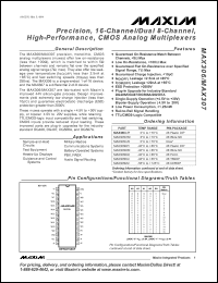 Click here to download MAX306EUI Datasheet