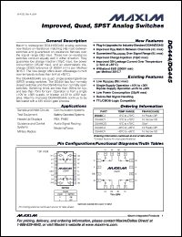 Click here to download DG445DY+ Datasheet