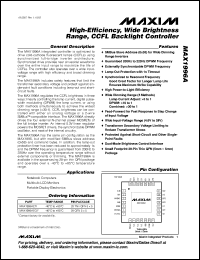 Click here to download MAX1996 Datasheet