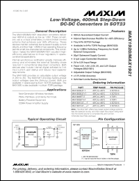 Click here to download MAX1920EUT Datasheet