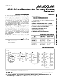 Click here to download MAX4362EUB Datasheet