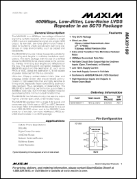 Click here to download MAX9180EXT+T Datasheet