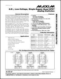 Click here to download MAX4752EGE-T Datasheet