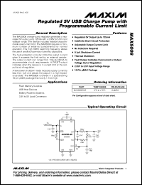Click here to download MAX5008CUB Datasheet