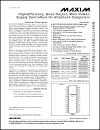 Click here to download MAX1777EEI+T Datasheet