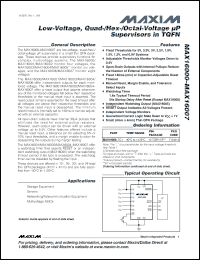 Click here to download MAX16001CTE Datasheet