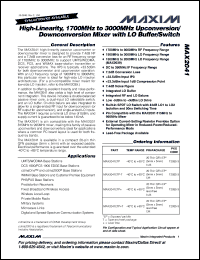 Click here to download MAX2041ETP Datasheet
