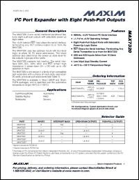 Click here to download MAX7320AEE Datasheet