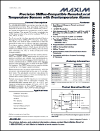 Click here to download MAX6648MUA+T Datasheet