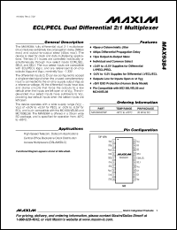 Click here to download MAX9384 Datasheet