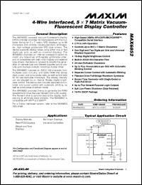 Click here to download MAX6852AEE Datasheet