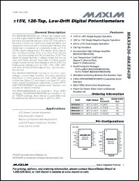 Click here to download MAX5439EUD+T Datasheet