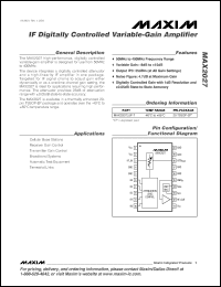 Click here to download MAX2027EUP+TD Datasheet