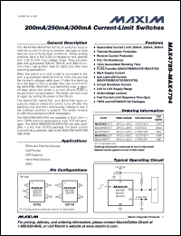 Click here to download MAX4792EUS Datasheet