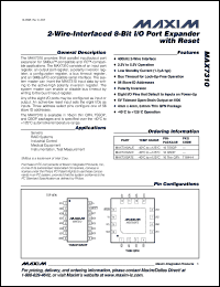 Click here to download MAX7310ATE Datasheet