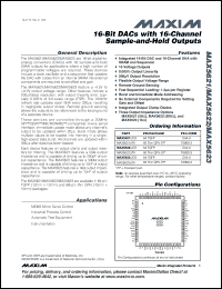 Click here to download MAX5621UCB-D Datasheet