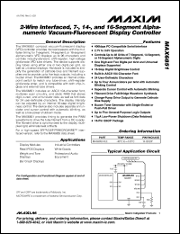 Click here to download MAX6851AEE-T Datasheet