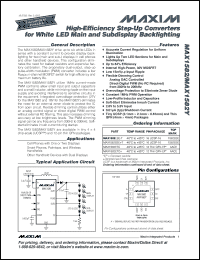 Click here to download MAX1582ETC-T Datasheet