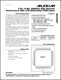 Click here to download MAX5887EGK+D Datasheet