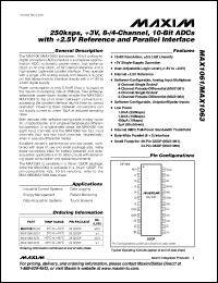 Click here to download MAX1063BCEG Datasheet