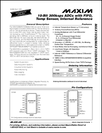 Click here to download MAX1028BCEP Datasheet