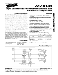 Click here to download MAX7438ETP Datasheet