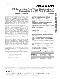 Click here to download MAX6910EO30+T Datasheet