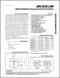 Click here to download MAX4795EUK-T Datasheet