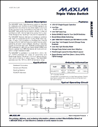 Click here to download MAX4887ETE Datasheet