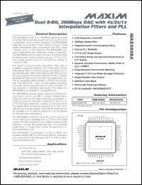 Click here to download MAX5856AECM+TD Datasheet