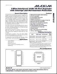 Click here to download MAX7312AWG-T Datasheet