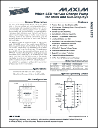 Click here to download MAX1575ETE-T Datasheet