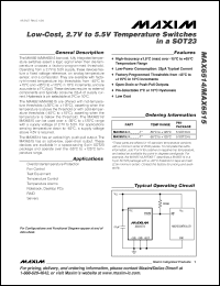 Click here to download MAX6514UKP045 Datasheet
