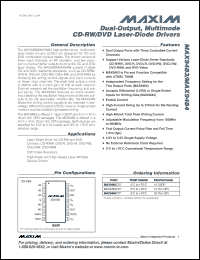 Click here to download MAX9483CEE Datasheet