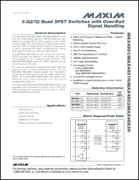 Click here to download MAX4851ETE-T Datasheet
