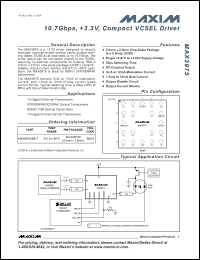Click here to download MAX3975 Datasheet