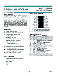 Click here to download DS2711Z+T&R Datasheet