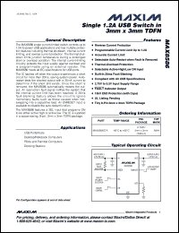 Click here to download MAX8586ETA+T Datasheet