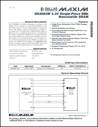 Click here to download DS2065W-100 Datasheet