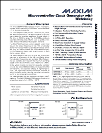 Click here to download MAX7390CSTP-T Datasheet