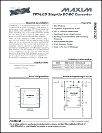 Click here to download MAX8727ETB-T Datasheet