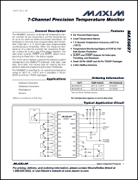 Click here to download MAX6697UP38-T Datasheet
