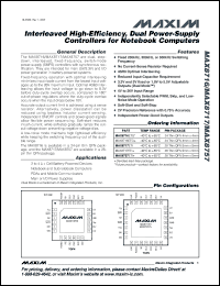 Click here to download MAX8716ETG+T Datasheet