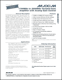 Click here to download MAX2057 Datasheet